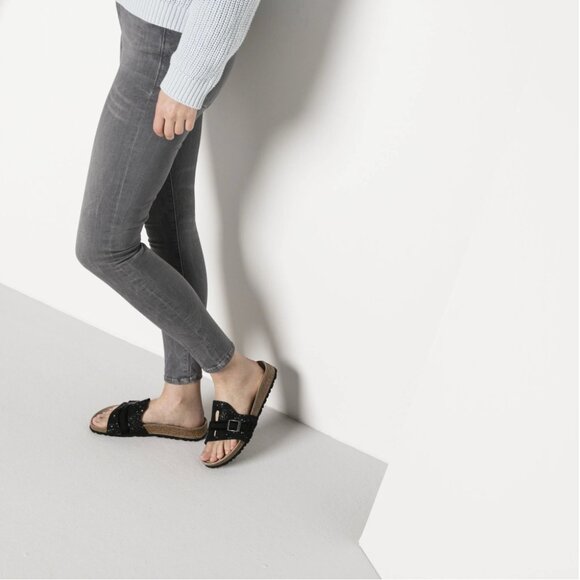 Birkenstock Papillio Carmen Sandals – Black Silver Splash – Size 6 US (EU 36) - Picture 11 of 11